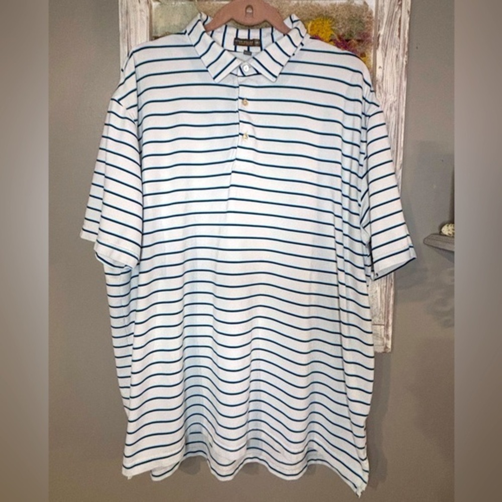 Peter Millar Summer Comfort Golf Polo Size XXL Polyester Nice